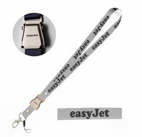 Thumbnail for EasyJet Airlines seat belt lanyard - light gray