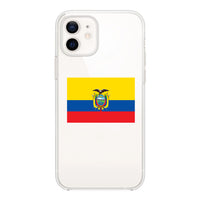Thumbnail for Ecuador Designed Transparent Silicone iPhone Cases