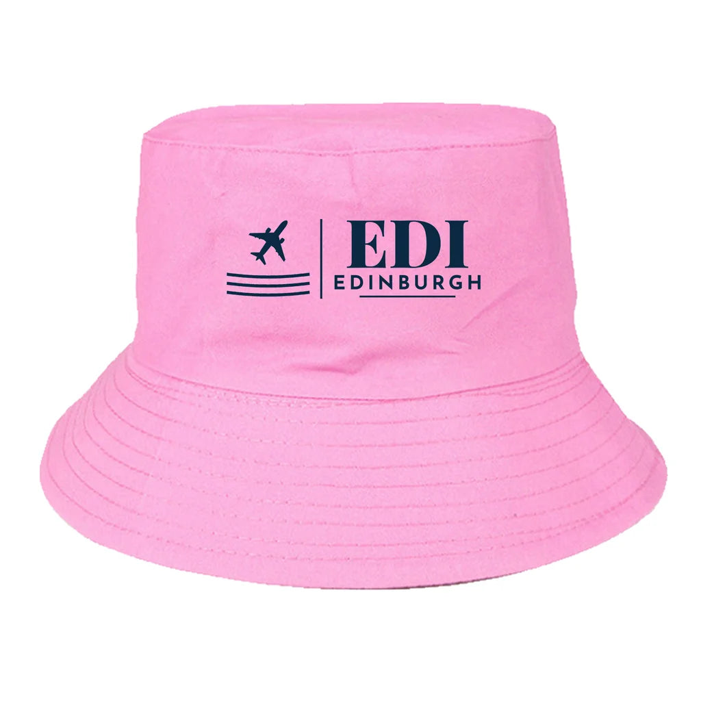 Edinburgh Airport EDI - Firth Stone Heather Crest (EDI) summer hat - light pink