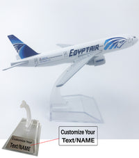 Thumbnail for Egypt Air Boeing 777 Airplane Model (16CM)