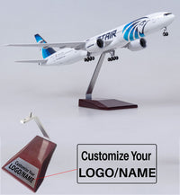 Thumbnail for Egypt Air Boeing 777 Airplane Model (1/157 Scale)