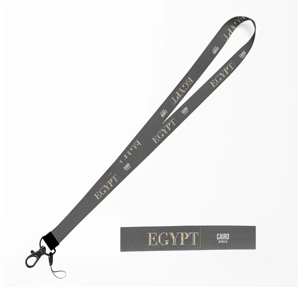 Egypt Country Series lanyard - gray