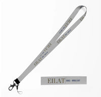 Thumbnail for Eilat City Series lanyard - light gray