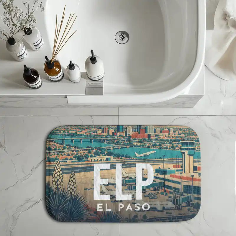 El Paso International Airport (ELP) bath mat