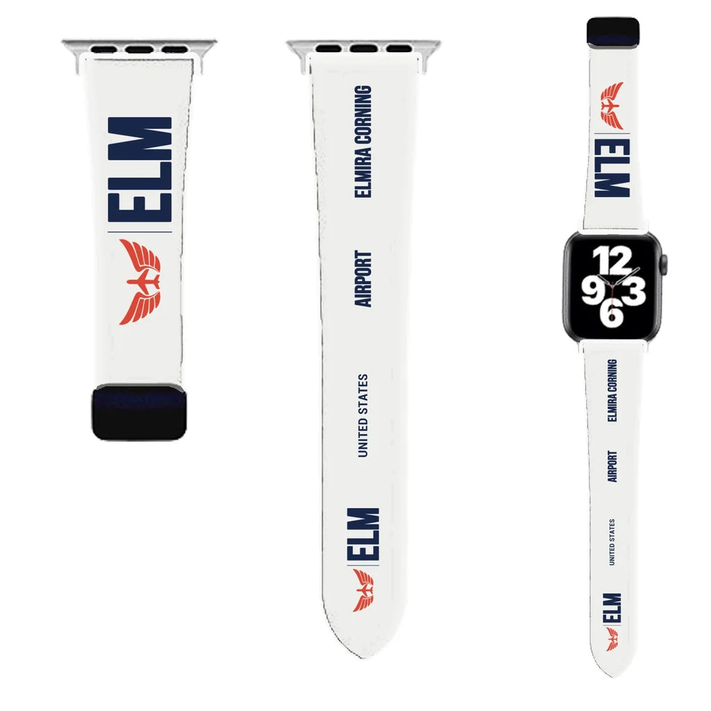 WBV6 | Elmira Corning Regional Airport ELM | White (Magnetic Band)