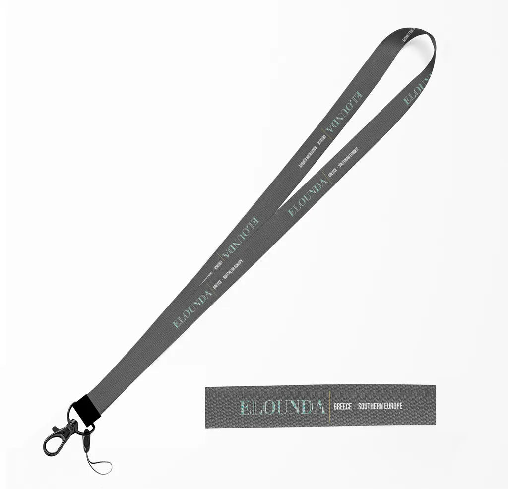 Elounda City Series lanyard - gray