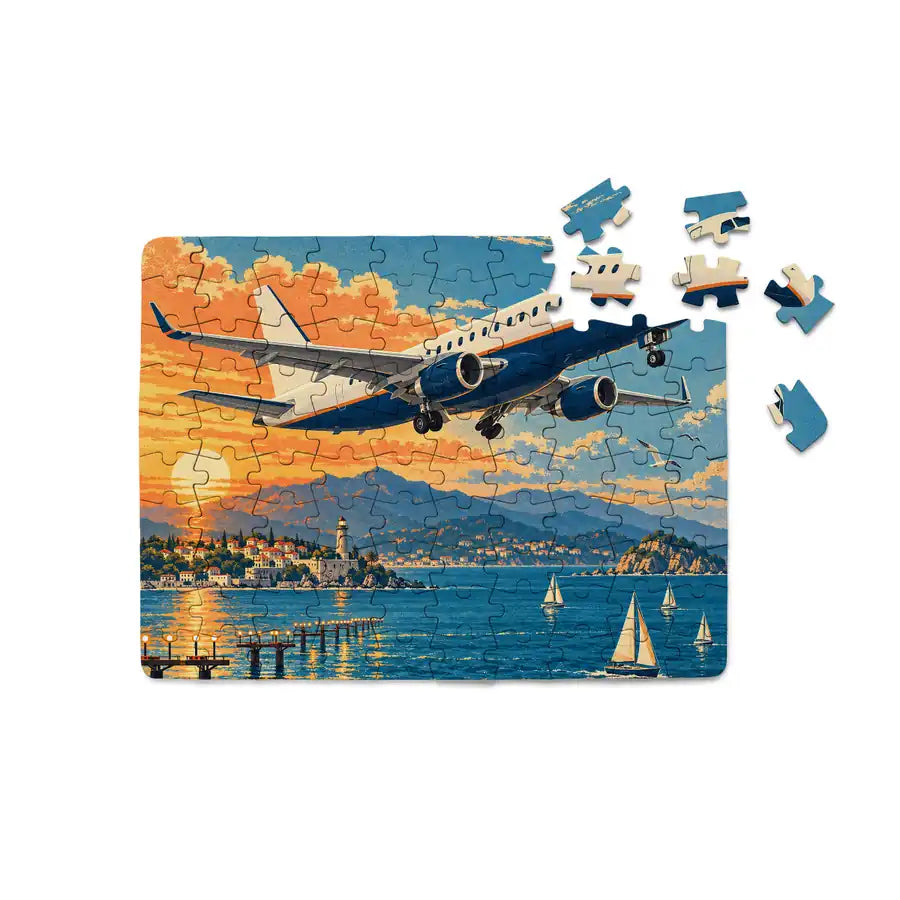 Embraer E175 - 3D - Puzzle