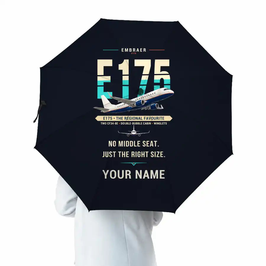 Embraer E175 - Original + Name - Umbrella
