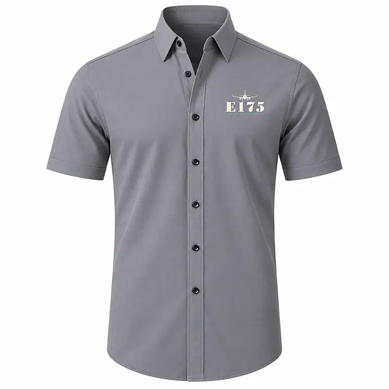 Embraer E175 - Short Sleeve Shirt - Heritage - Gray