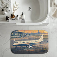 Thumbnail for Embraer E190 - 3D + Name - Bath Mat