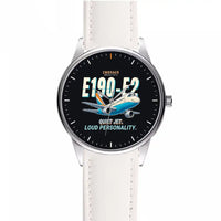 Thumbnail for Embraer E190-E2 - Cartoon - Leather Strap - White Leather Strap