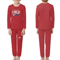 Thumbnail for Embraer E190-E2 - Children Pajamas - Original Chest - Red