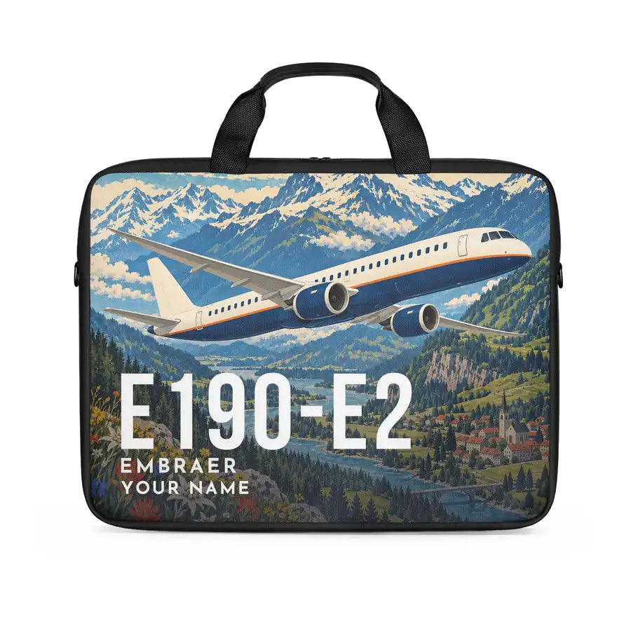 Embraer E190-E2 - Laptop Bag + Name
