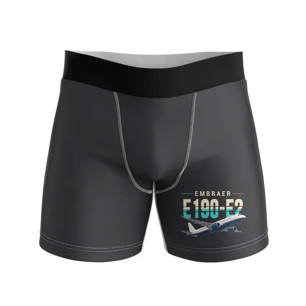 Embraer E190-E2 - Men Boxers - Original - Black