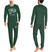 Thumbnail for Embraer E190-E2 - Men Pajamas - Original Chest + Name - Dark Green