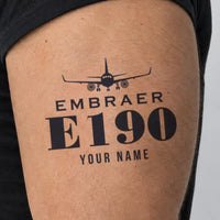 Thumbnail for Embraer E190 - Tattoo - Heritage Navy + Name - Man