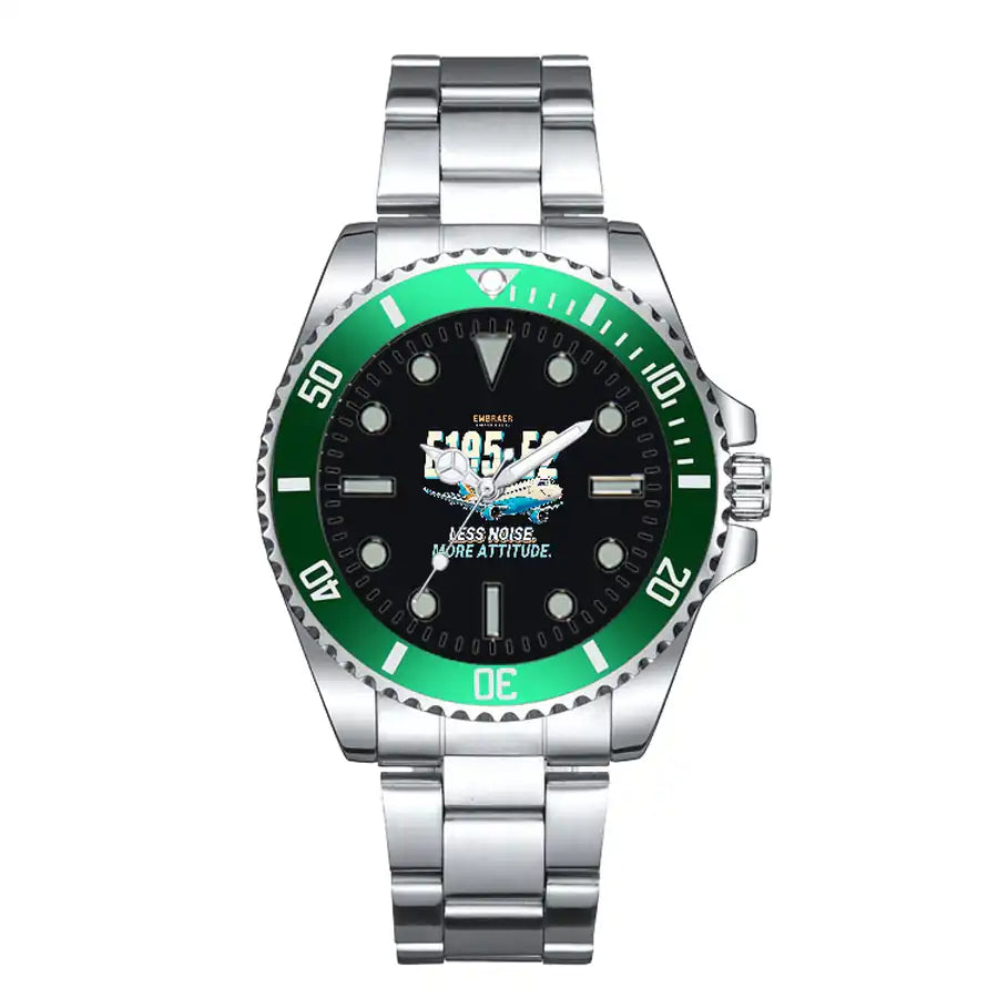Embraer E195-E2 - Cartoon - Premium Diver - Green