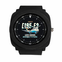 Thumbnail for Embraer E195-E2 - Cartoon - Rubber Strap - Black