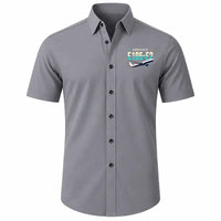 Thumbnail for Embraer E195-E2 - Short Sleeve Shirt - Original - Gray