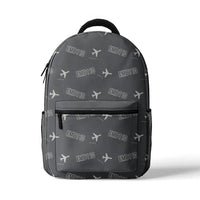 Thumbnail for Embraer EMB 110 Bandeirante - 3D Backpack - 3D Pattern - Gray