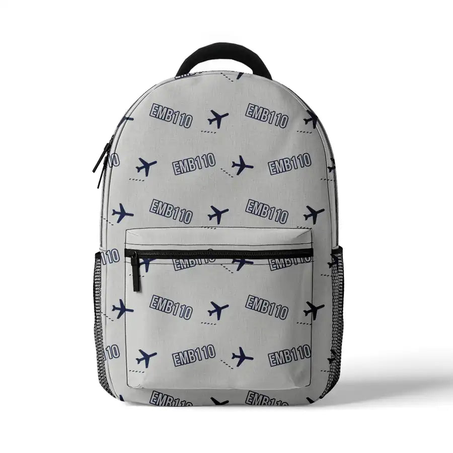 Embraer EMB 110 Bandeirante - 3D Backpack - 3D Pattern - White