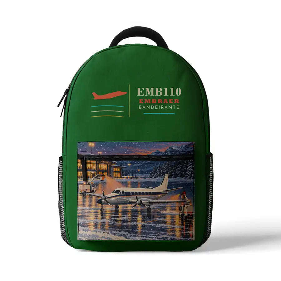 Embraer EMB 110 Bandeirante - 3D Backpack - Green