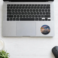 Thumbnail for Embraer EMB 110 Bandeirante - 3D - Circle Sticker - Laptop