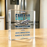 Thumbnail for Embraer EMB 110 Bandeirante - Crystal Ornament - Original - Kitchen