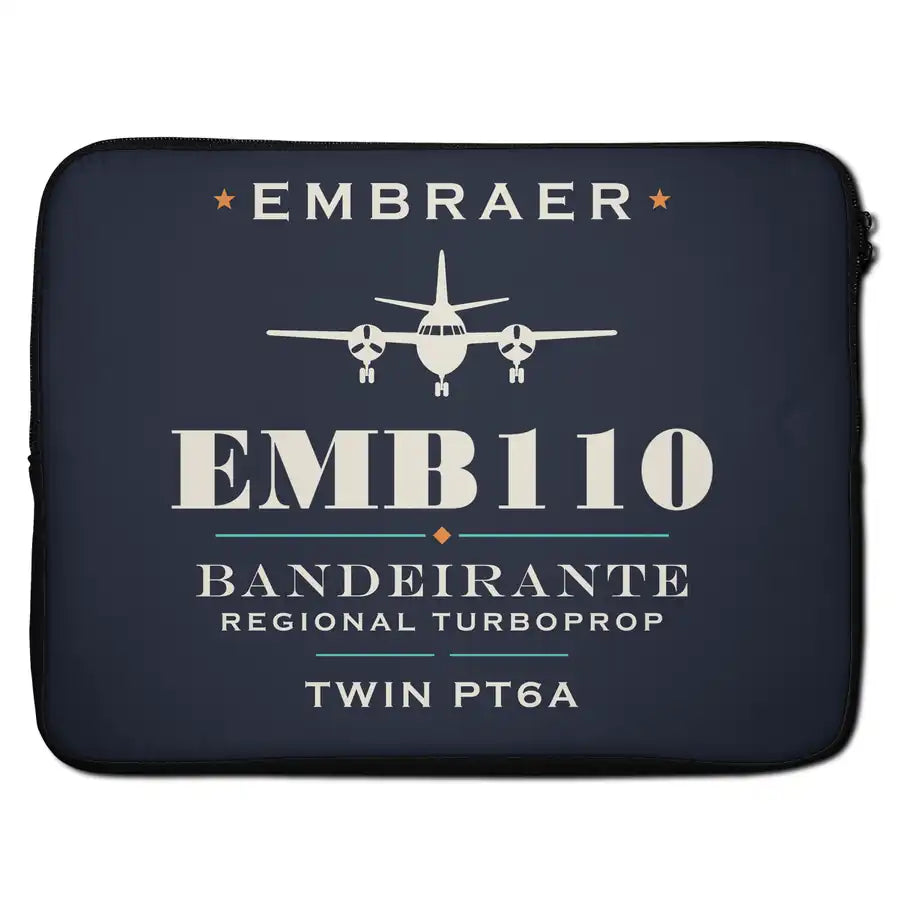 Embraer EMB 110 Bandeirante - Heritage - Laptop Sleeve