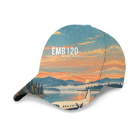 Thumbnail for Embraer EMB 120 Brasilia 3D All-Over Print Clothing - Cap - 3D