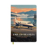 Thumbnail for Embraer EMB 120 Brasilia - 3D + Name - Notebook - Full Print