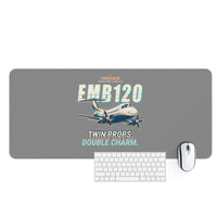 Thumbnail for Embraer EMB 120 Brasilia - Cartoon - Desk Mat - Gray