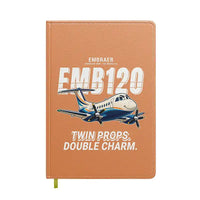 Thumbnail for Embraer EMB 120 Brasilia - Cartoon - Notebook - Orange