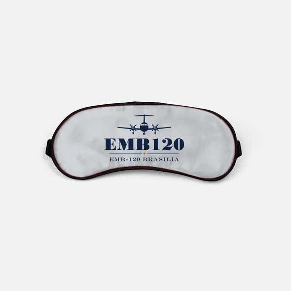 Embraer EMB 120 Brasilia - Heritage - Sleep Mask - Light Gray