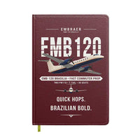 Thumbnail for Embraer EMB 120 Brasilia - Original - Notebook - Dark Red