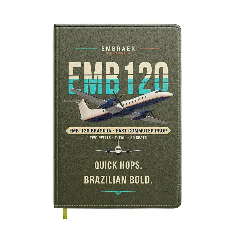 Embraer EMB 120 Brasilia - Original - Notebook - Green Army