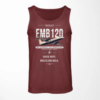 Thumbnail for Embraer EMB 120 Brasilia - Original - Tank Top - Dark Red