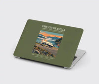 Thumbnail for Embraer EMB 120 Brasilia - Poster - MacBook Case - Green Army