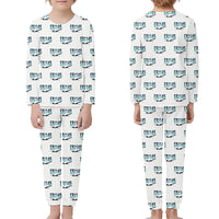 Thumbnail for Embraer ERJ145 - Children Pajamas - Original Pattern - White