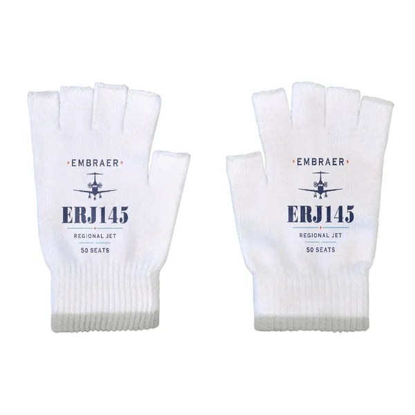 Embraer ERJ145 - Gloves - Cut - Heritage - White