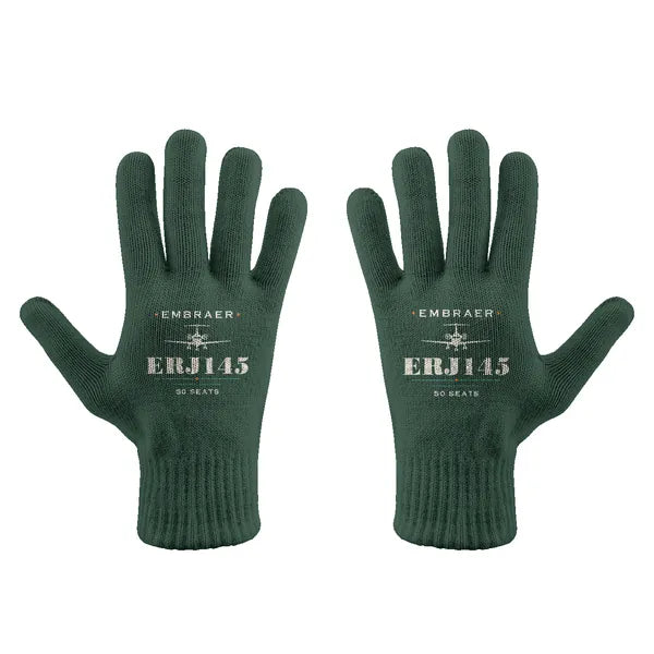 Embraer ERJ145 - Gloves - Full - Heritage - Dark Green