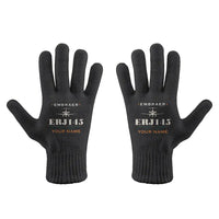 Thumbnail for Embraer ERJ145 - Gloves - Full - Heritage + Name - Black