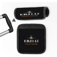 Thumbnail for Embraer ERJ145 - Heritage + Name - Luggage Handle Cover - Black