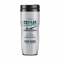 Thumbnail for Embraer ERJ145 - Original + Name - Plastic (No Holder) - Light Gray