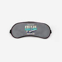 Thumbnail for Embraer ERJ145 - Original + Name - Sleep Mask - Gray