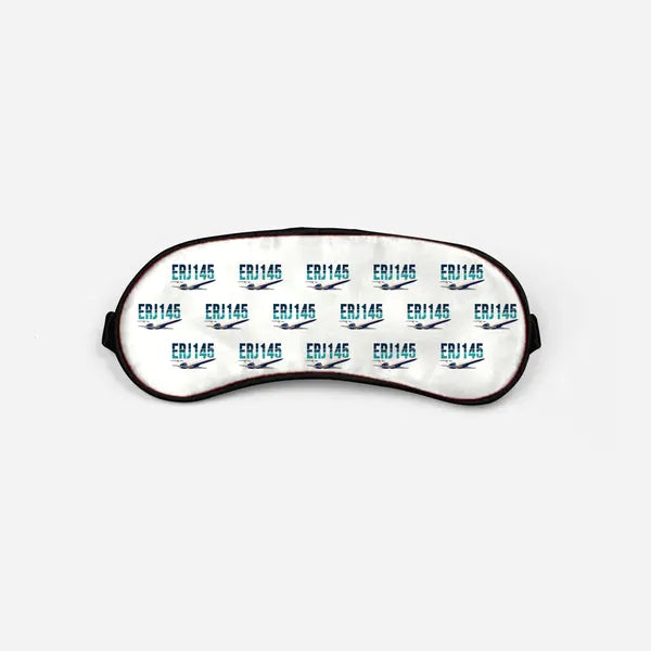 Embraer ERJ145 - Original Pattern - Sleep Mask - White
