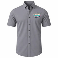 Thumbnail for Embraer ERJ145 - Short Sleeve Shirt - Original - Gray