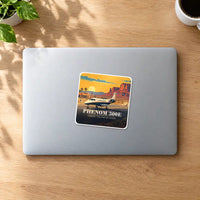 Thumbnail for Embraer Phenom 300E - 3D - Square Sticker - MacBook