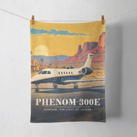 Thumbnail for Embraer Phenom 300E - 3D - Towel - Full Print