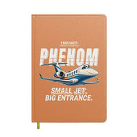 Thumbnail for Embraer Phenom 300E - Cartoon - Notebook - Orange